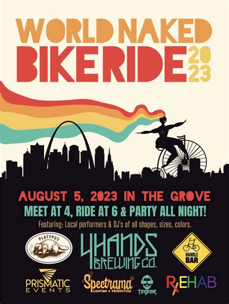 naked bike ride st louis 2023|Info & FAQs 